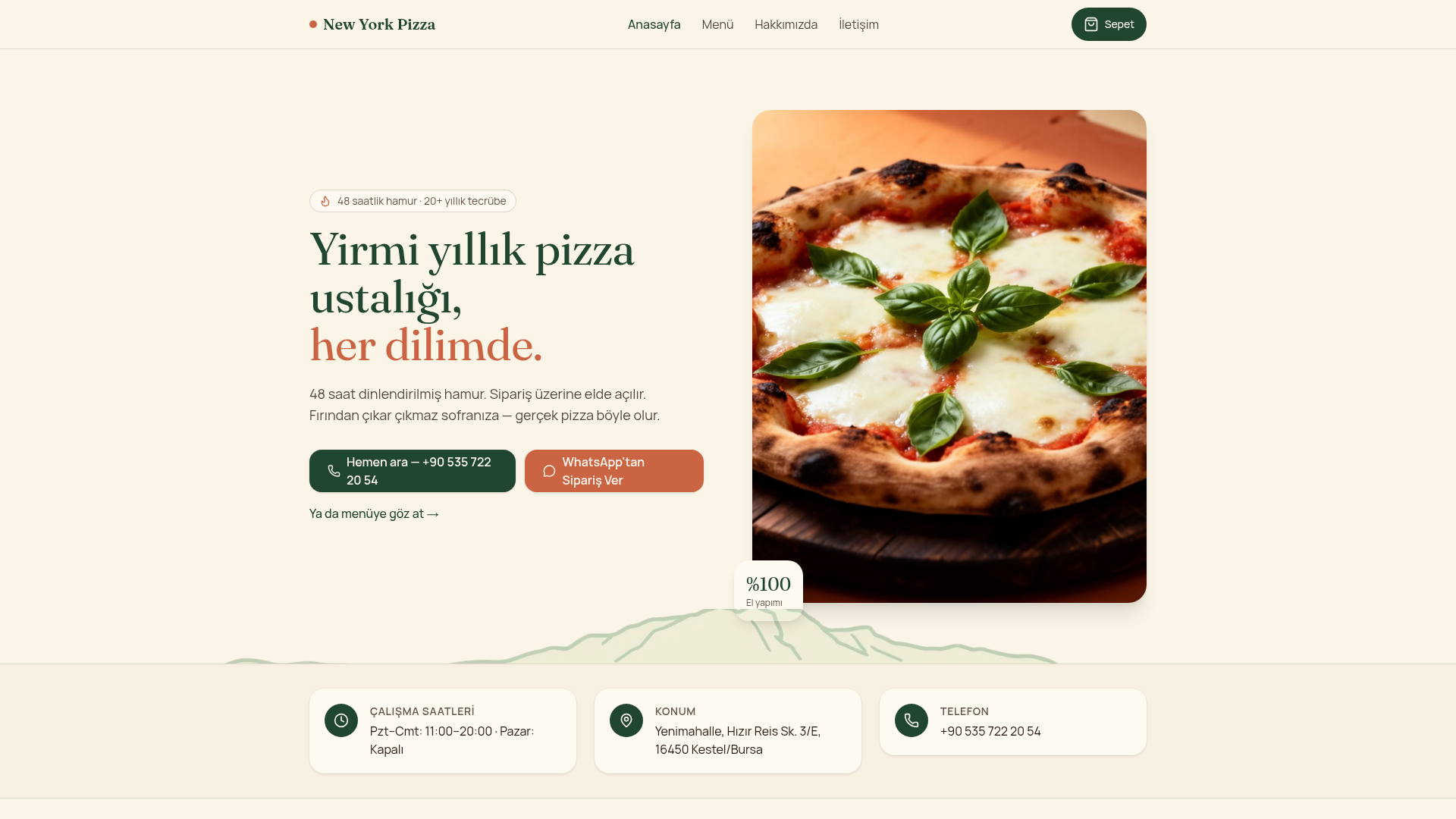 New York Pizza Kestel preview